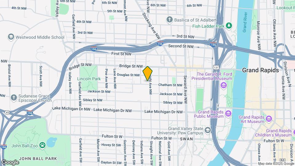 807 Chatham St NW Map and Location Details