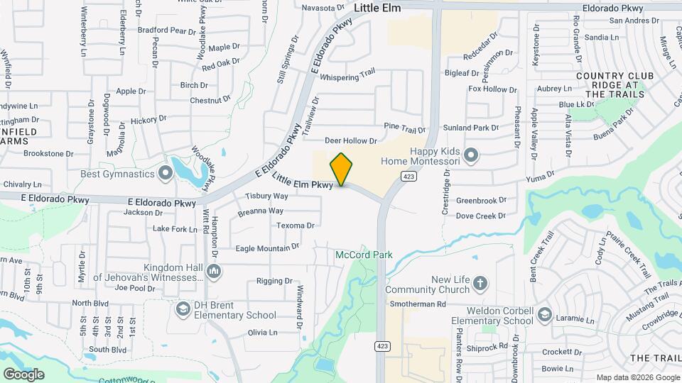 2601 Little Elm Pky, Unit 903 Mapa y Detalles de la Ubicación