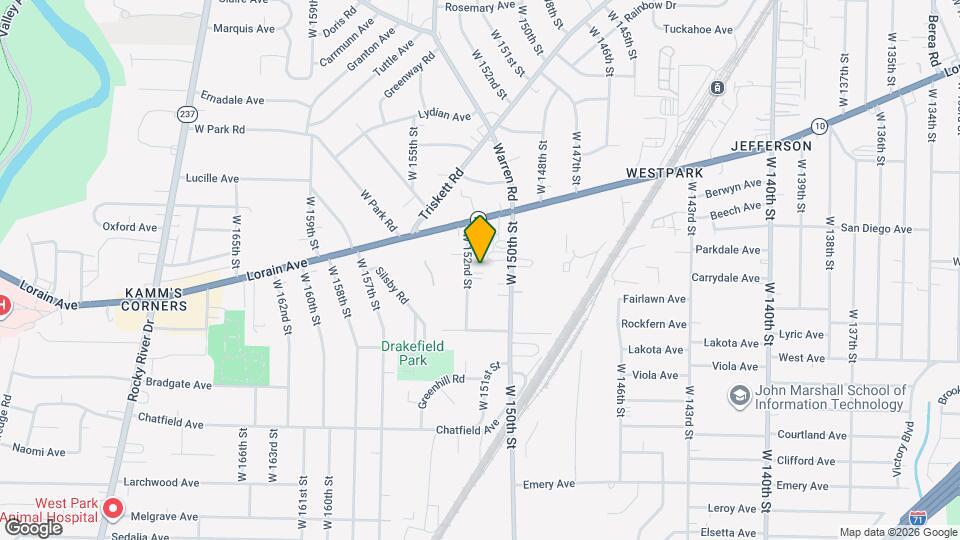 3809 W 152nd St, Unit 4 Map and Location Details