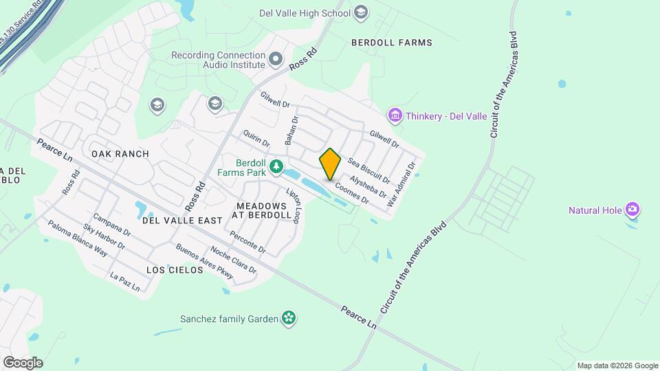 13229 Coomes Dr Map and Location Details