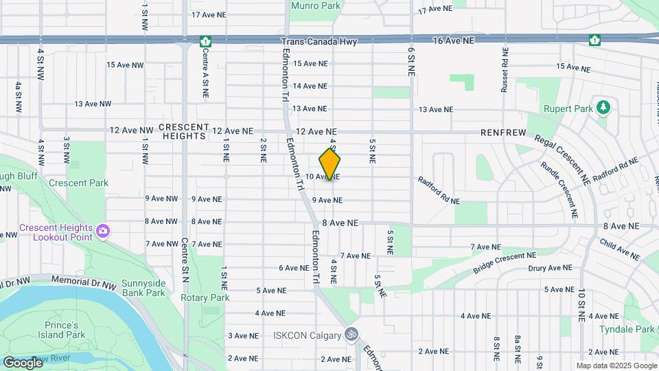 433 10th Ave NE Map and Location Details