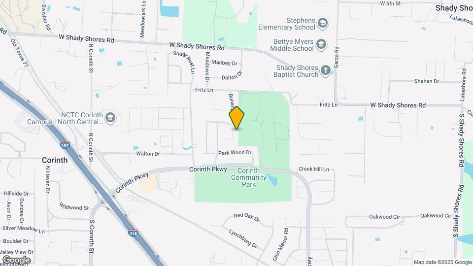 1604 Bonanza Ln Map and Location Details