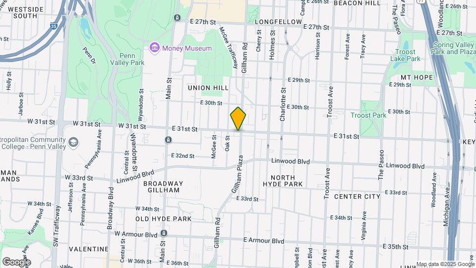 3100 Gillham Plaza-Unit -301 Map and Location Details