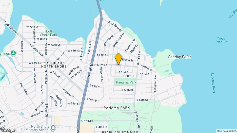 514 E 63rd St Map and Location Details