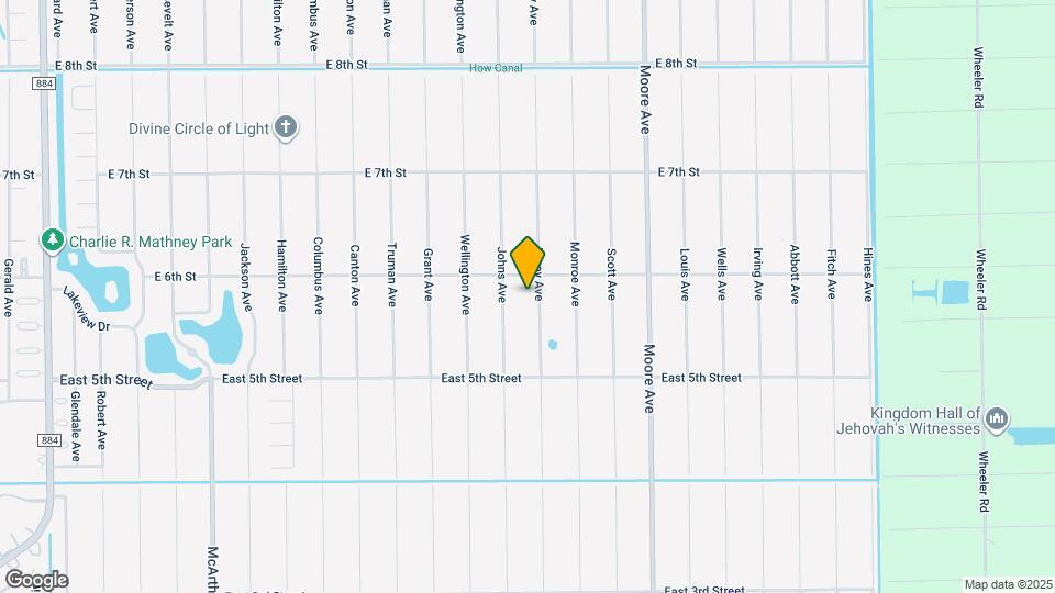 519 Leroy Ave Map and Location Details