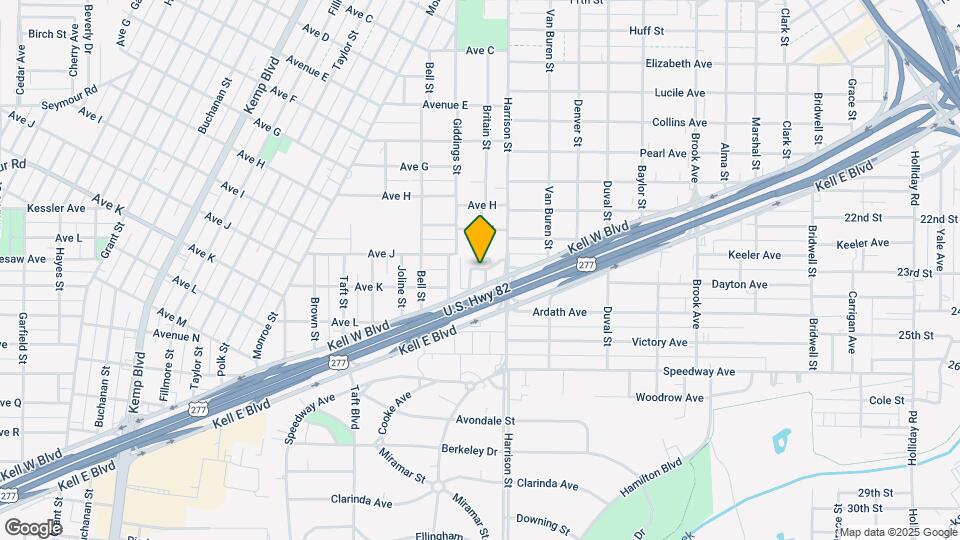 2104 Virginia Dr Map and Location Details
