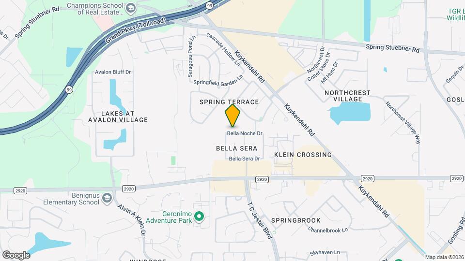 6526 Bella Noche Dr Map and Location Details