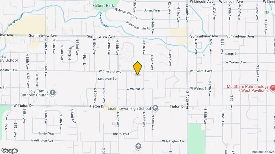 205 S 46th Ave Map and Location Details