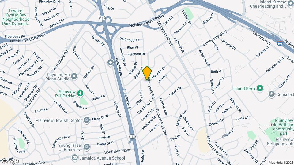 209 Central Park Rd Map and Location Details