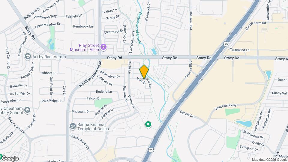 1824 Villa Dr Map and Location Details