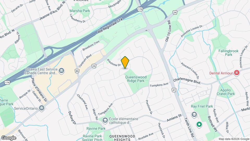 341 Kennedy Ln E Map and Location Details