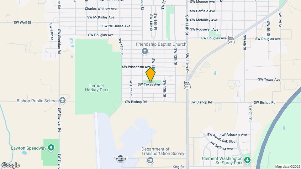 1420 SW Texas Ave Map and Location Details