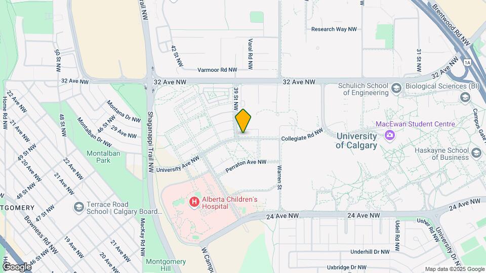 3932 University Ave NW Map and Location Details