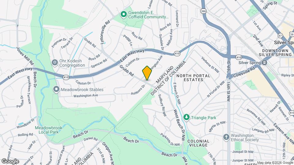 8205 Grubb Rd Map and Location Details