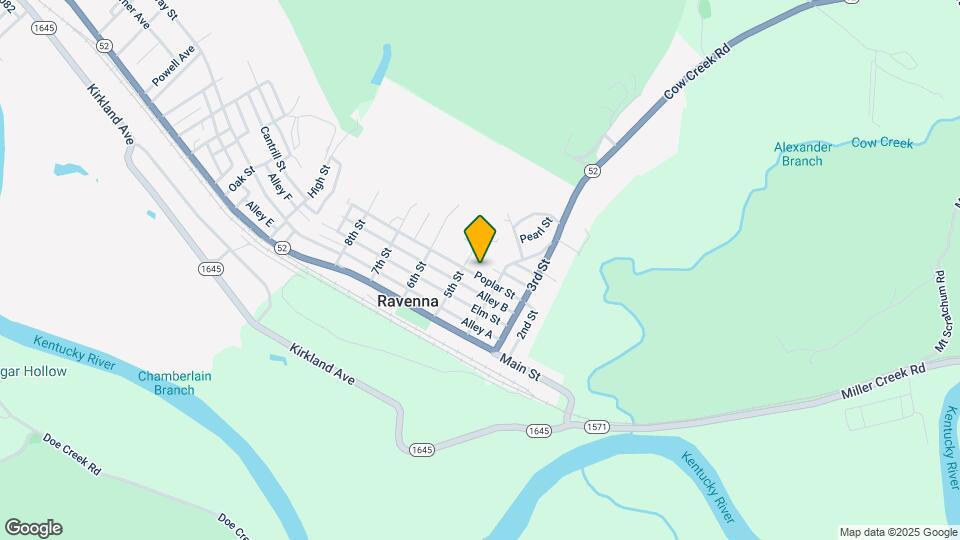 408 Poplar St Map and Location Details