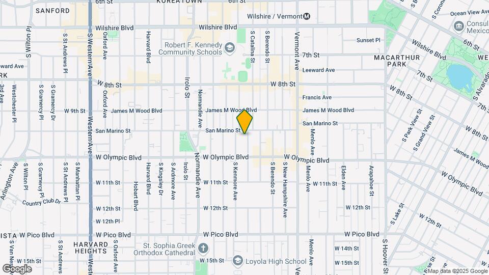 957 Dewey Ave Map and Location Details