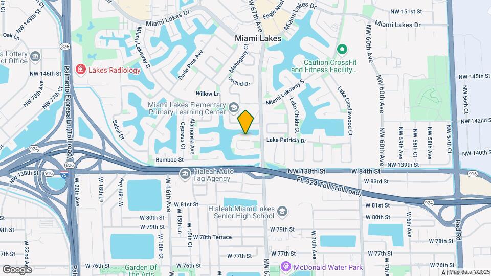 6749 Crooked Palm Ln Map and Location Details