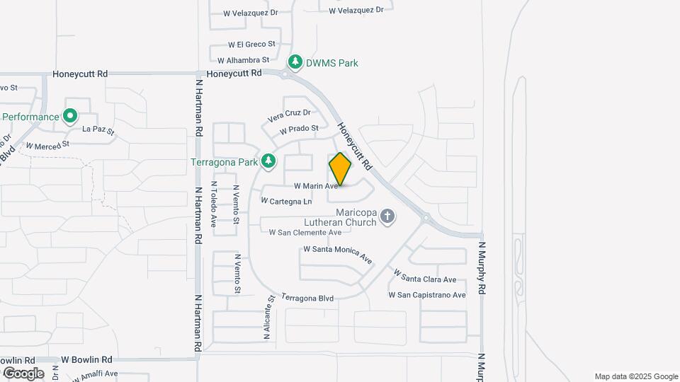 35915 W Marin Ave Map and Location Details