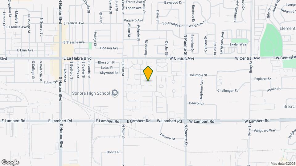 1519 Zachary Ct Map and Location Details