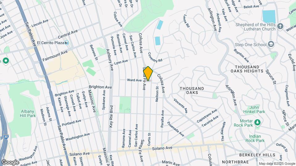 504 Curtis St Mapa y Detalles de la Ubicación