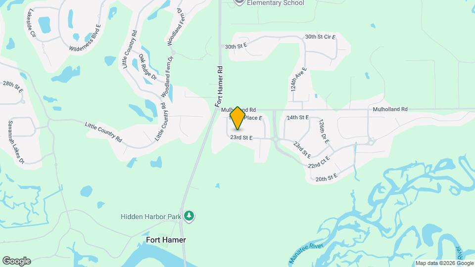 12250 23rd St E Mapa y Detalles de la Ubicación