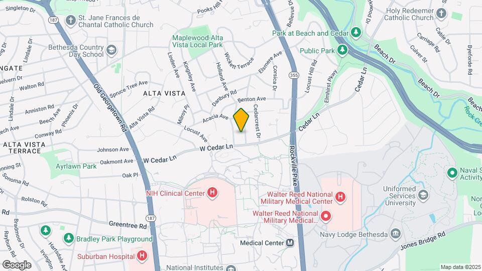 9204 Bardon Rd Map and Location Details