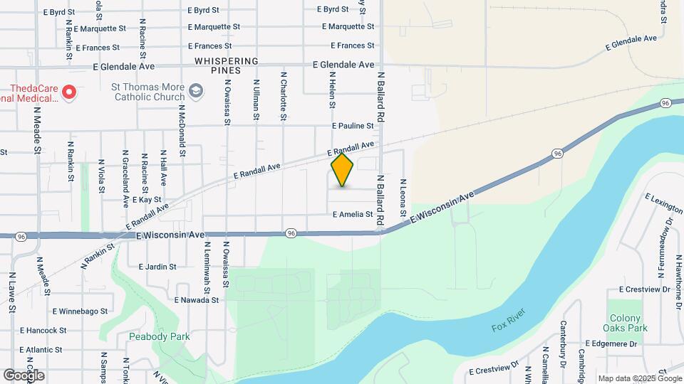 1727 Silvercrest Dr Map and Location Details