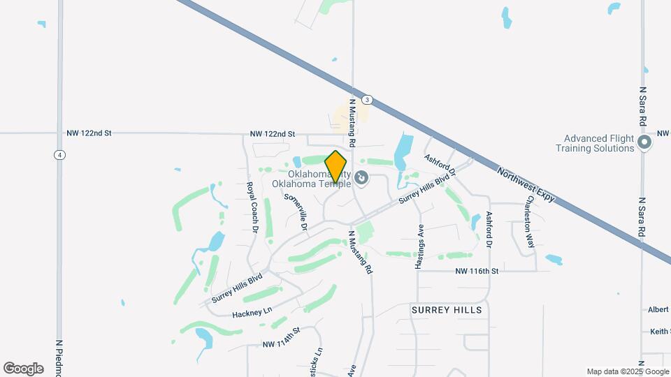 12017 Surrey Ln Map and Location Details