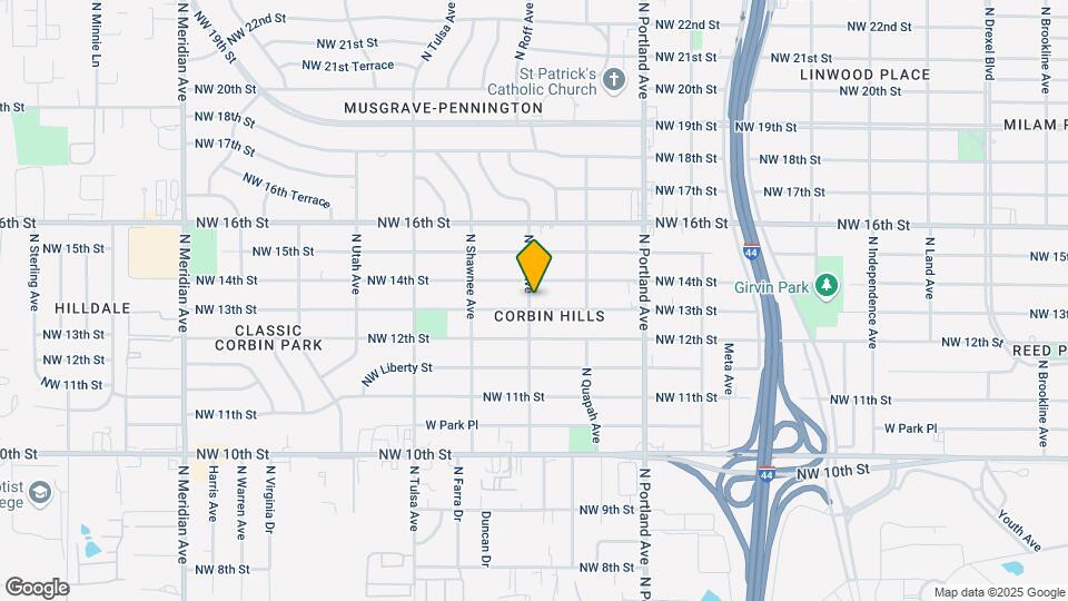 3845 NW 13th St Map and Location Details