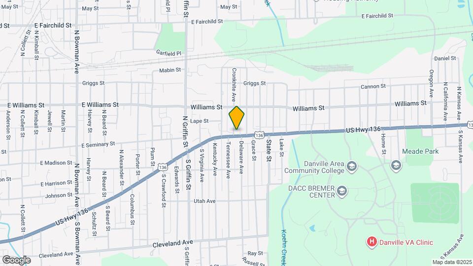 1507 E Main St Map and Location Details