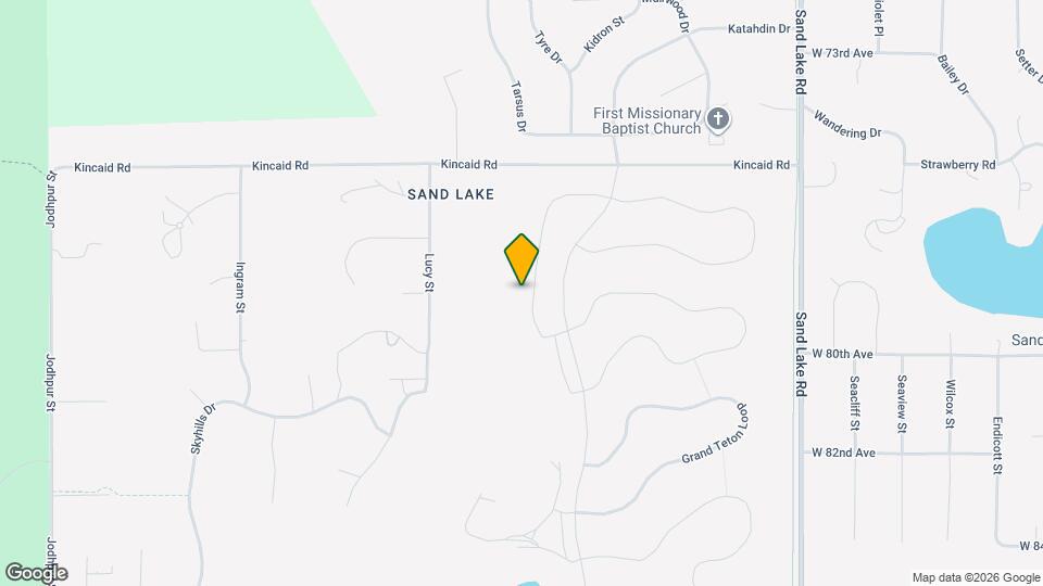 7908 Gate Creek Dr Map and Location Details