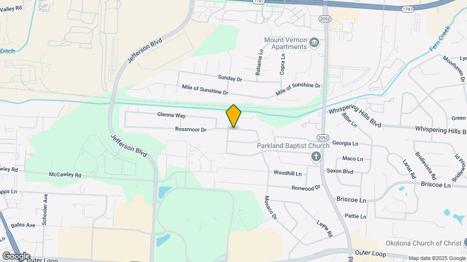 5002 Rossmoor Dr Mapa y Detalles de la Ubicación