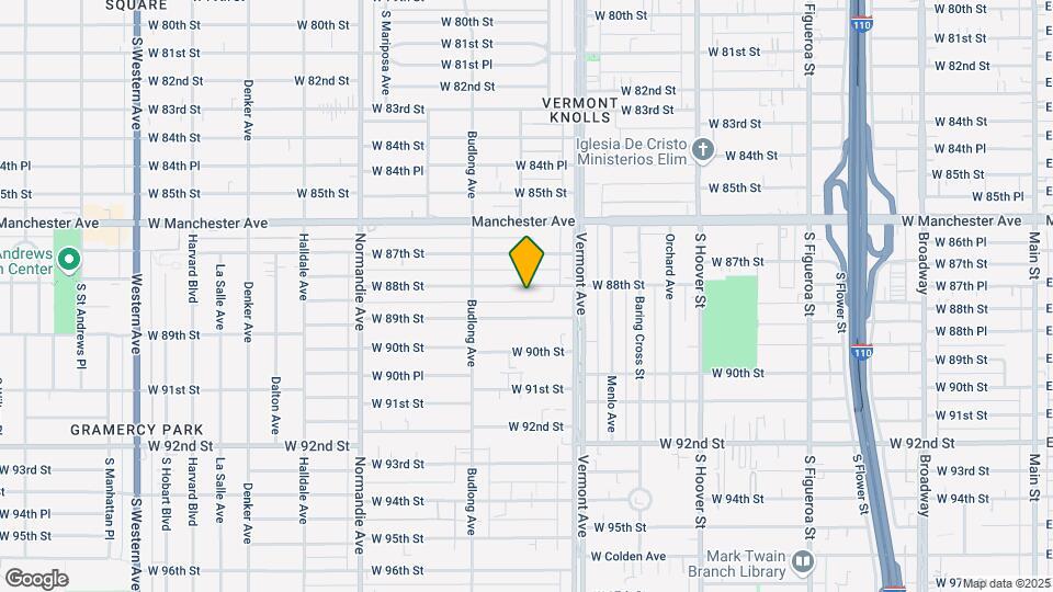 1050 W 88th St Map and Location Details