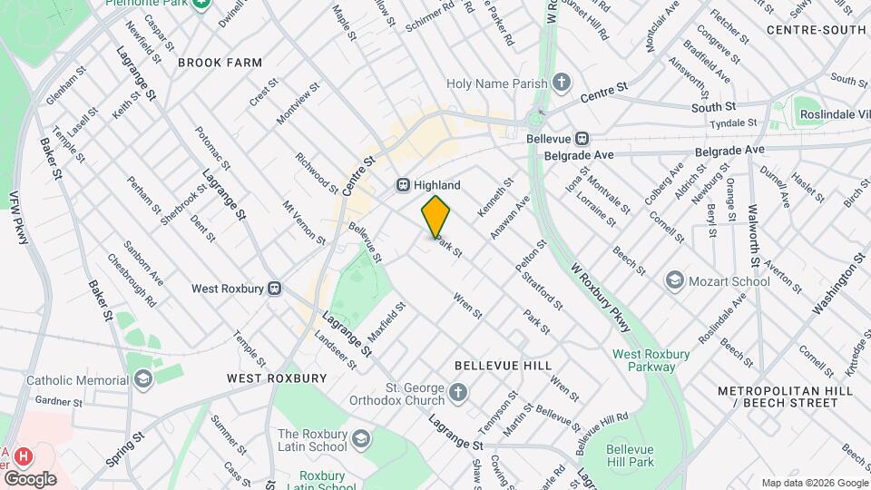 185 Park St, Unit 5 Map and Location Details