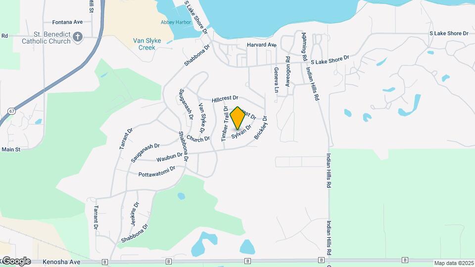 438 Sylvan Dr Map and Location Details