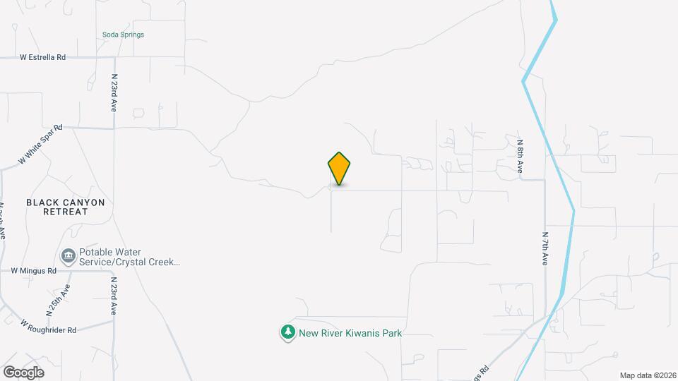 1680 W Lazy K Ranch Rd Map and Location Details