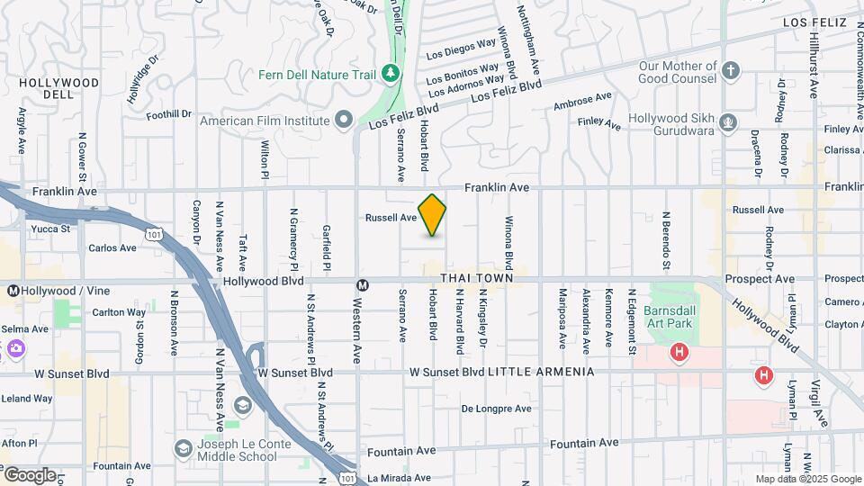 5317 Loma Linda Ave Map and Location Details