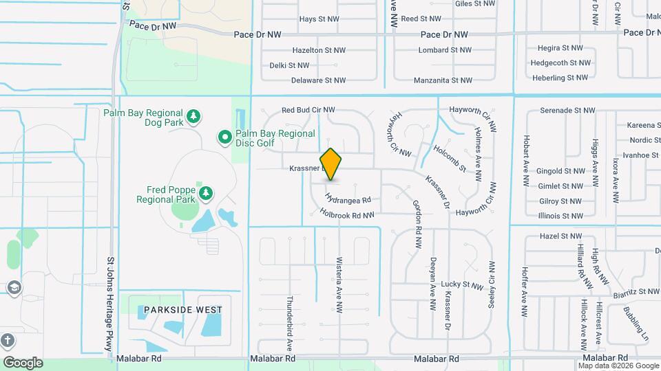 1750 Loquat Ct NW Map and Location Details