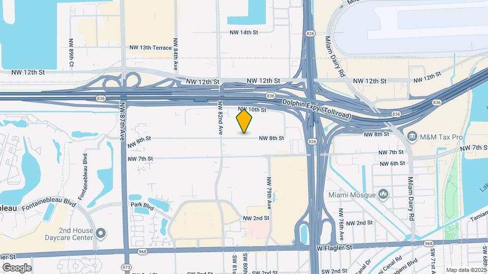 8079 NW 8th St Map and Location Details