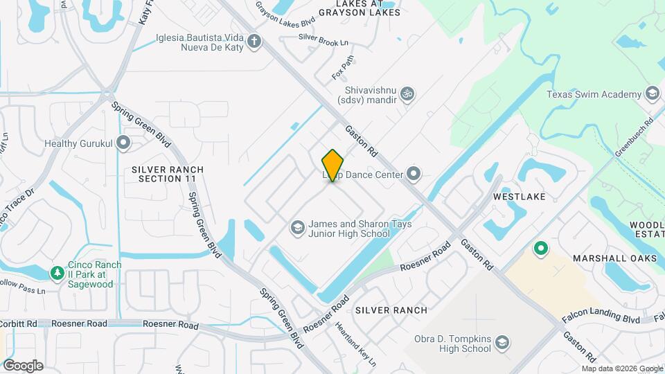 2306 Snowy Egret Drive Map and Location Details
