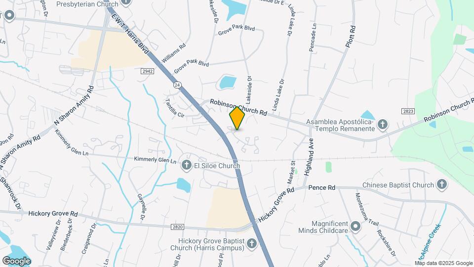 6113 Windsor Gate Ln Map and Location Details