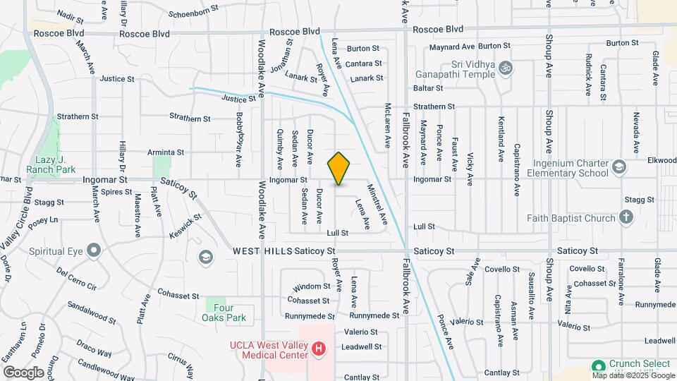 22957 Stagg St Map and Location Details