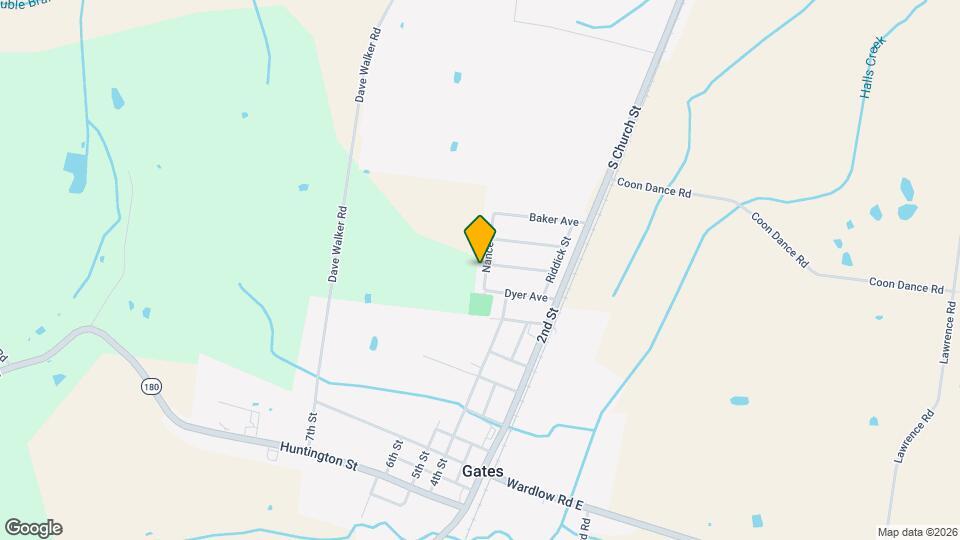 211 Nance St Map and Location Details