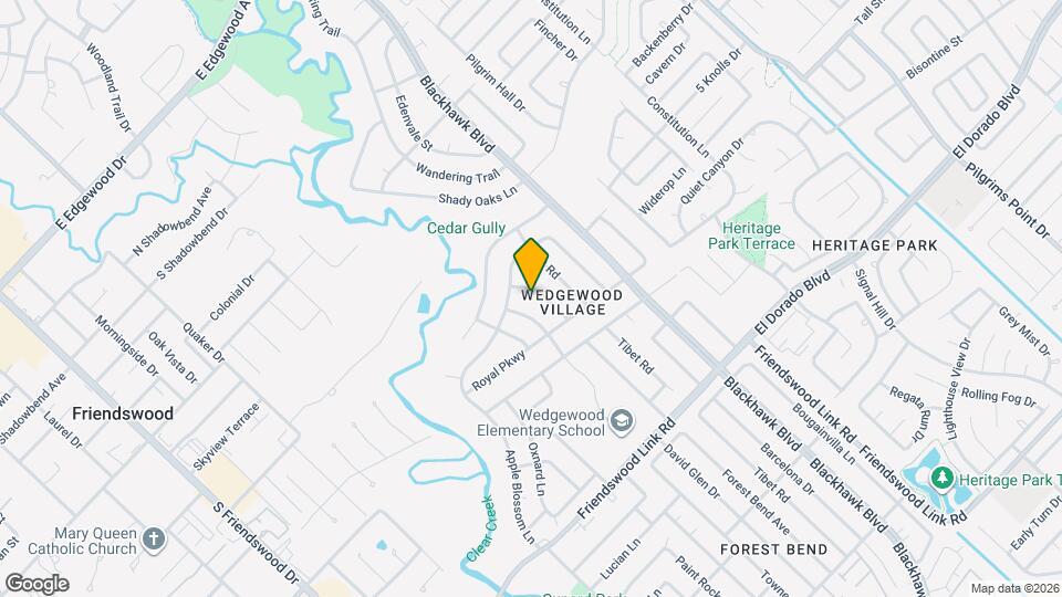 16114 Forest Bend Ave Mapa y Detalles de la Ubicación