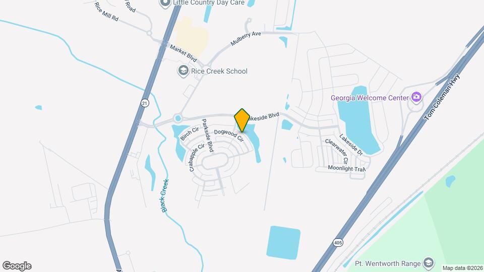 222 Dogwood Cir Mapa y Detalles de la Ubicación