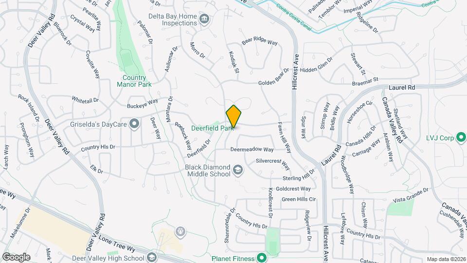 4534 Elkhorn Way Mapa y Detalles de la Ubicación