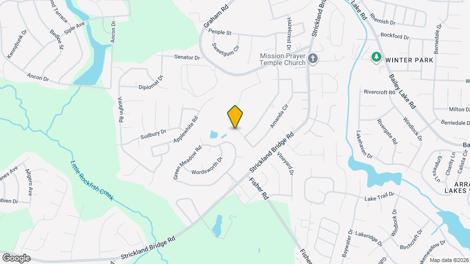 6607 Amanda Cir Map and Location Details