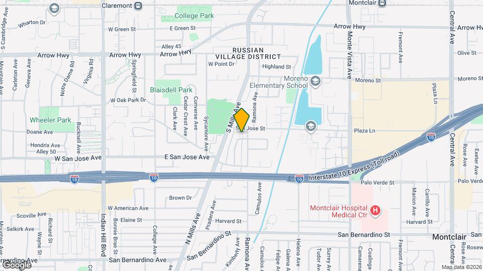 4484 La Deney St Map and Location Details