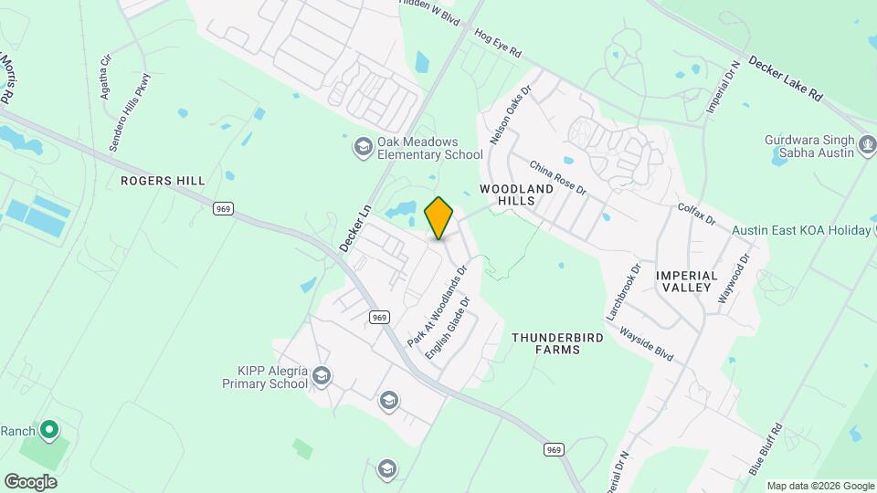 9005 Sun Shower Bend Map and Location Details