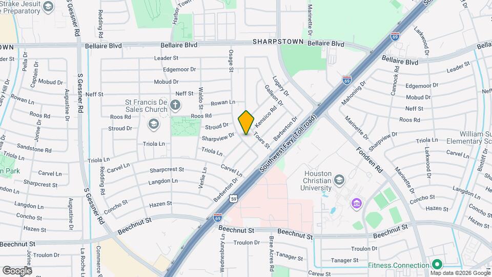 7335 Osage Rd Map and Location Details